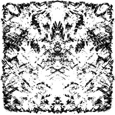 soyut siyah beyaz grunge desenli desen