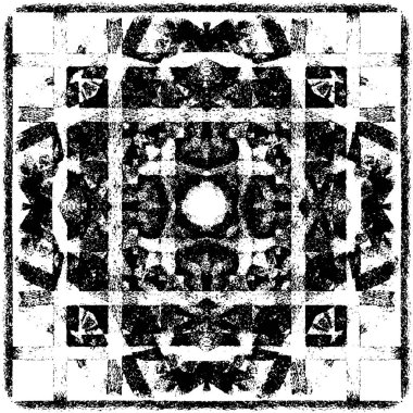 soyut siyah beyaz grunge desenli desen