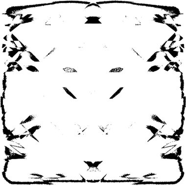 Gelecekçi soyut grunge geometrik modern desen 