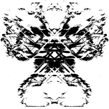 Gelecekçi soyut grunge geometrik modern desen 