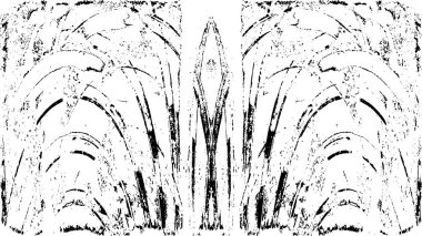 soyut siyah beyaz grunge desenli desen