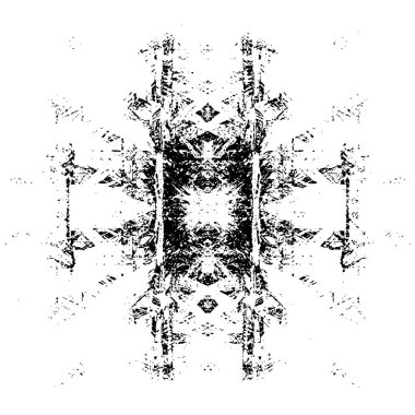 Gelecekçi soyut grunge geometrik modern desen 