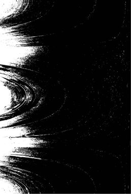 Çizik ve çiziklerle dolu siyah beyaz bir arka plan. Soyut vektör illüstrasyonu.