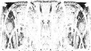 Kusursuz soyut siyah beyaz desen