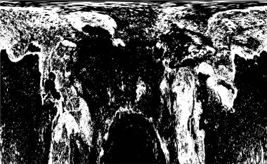 Çizik ve çiziklerle dolu siyah beyaz bir arka plan. Soyut vektör illüstrasyonu.