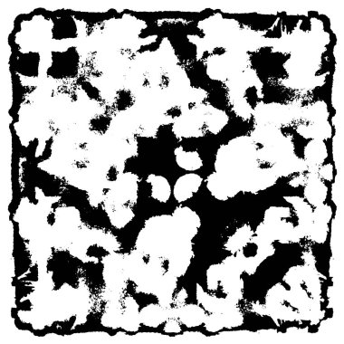 Çizik ve çiziklerle dolu siyah beyaz bir arka plan. Soyut vektör illüstrasyonu.