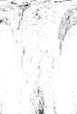 Çizik ve çiziklerle dolu siyah beyaz bir arka plan. Soyut vektör illüstrasyonu.