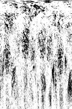 Çizik ve çiziklerle dolu siyah beyaz bir arka plan. Soyut vektör illüstrasyonu.