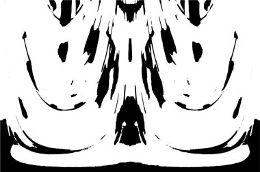 Çizik ve çiziklerle dolu siyah beyaz bir arka plan. Soyut vektör illüstrasyonu.