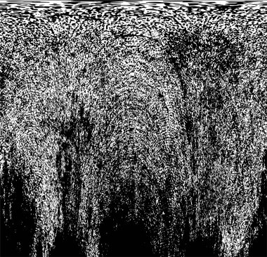 Çizik ve çiziklerle dolu siyah beyaz bir arka plan. Soyut vektör illüstrasyonu.