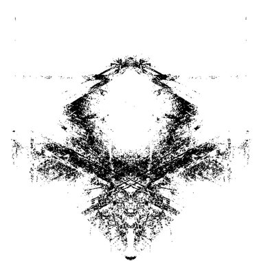 Çizik ve çiziklerle dolu siyah beyaz bir arka plan. Soyut vektör illüstrasyonu.