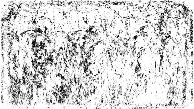 Çizik ve çiziklerle dolu siyah beyaz bir arka plan. Soyut vektör illüstrasyonu.