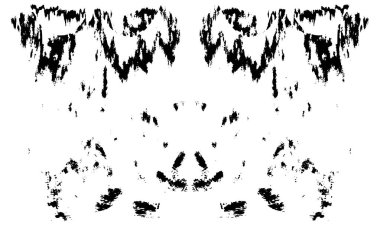 Çizik ve çiziklerle dolu siyah beyaz bir arka plan. Soyut vektör illüstrasyonu.