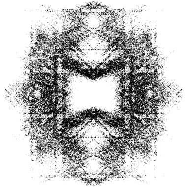 Gelecekçi soyut grunge geometrik modern desen 