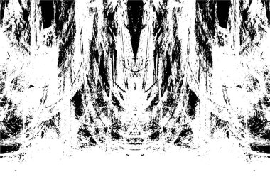 Kusursuz soyut siyah beyaz desen