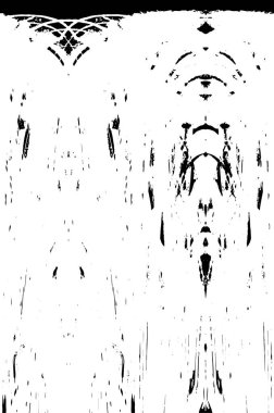 Kusursuz soyut siyah beyaz desen