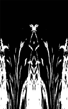 Kusursuz soyut siyah beyaz desen