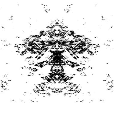 Gelecekçi soyut grunge geometrik modern desen 