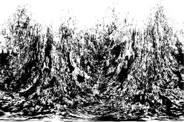 Siyah beyaz grunge yıpranmış arka plan