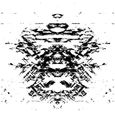 Gelecekçi soyut grunge geometrik modern desen 