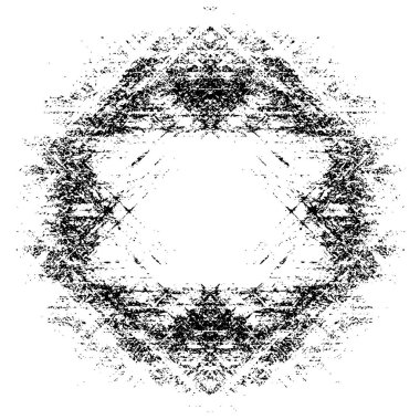 Gelecekçi soyut grunge geometrik modern desen 