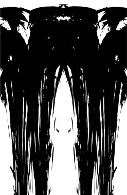 Kusursuz soyut siyah beyaz desen