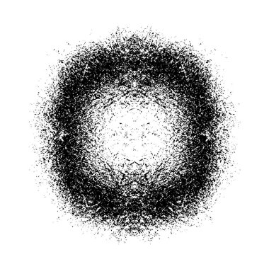 Gelecekçi soyut grunge geometrik modern desen 