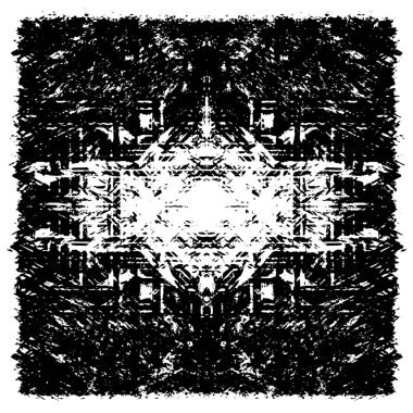 siyah ve beyaz tek renkli soyut yıpranmış arka plan