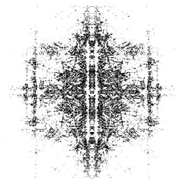 siyah ve beyaz tek renkli soyut yıpranmış arka plan