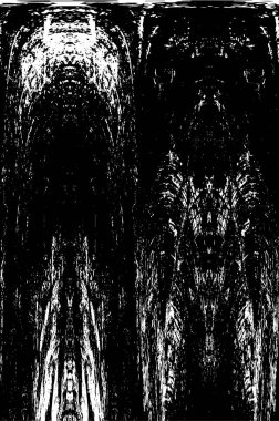 siyah ve beyaz tek renkli soyut yıpranmış arka plan