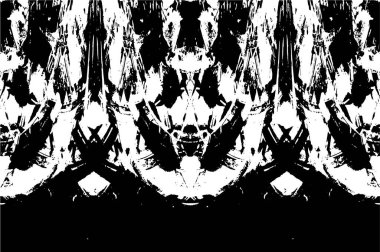 siyah ve beyaz tek renkli soyut yıpranmış arka plan