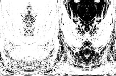 siyah ve beyaz tek renkli soyut yıpranmış arka plan