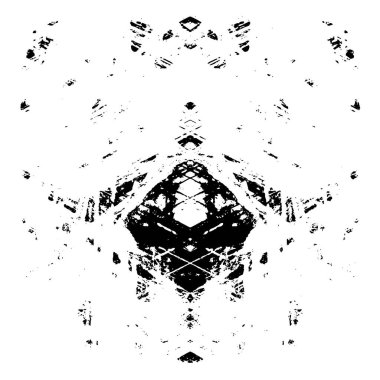 siyah ve beyaz tek renkli soyut yıpranmış arka plan