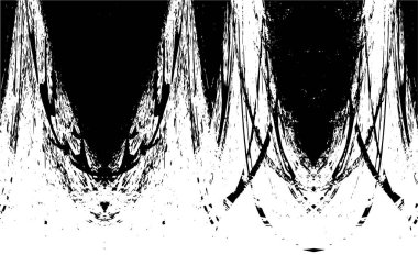 siyah ve beyaz tek renkli soyut yıpranmış arka plan