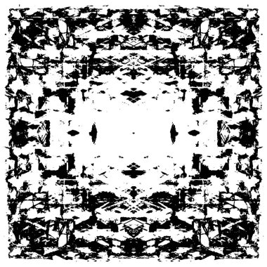 siyah ve beyaz tek renkli soyut yıpranmış arka plan