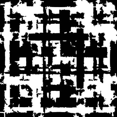 siyah ve beyaz tek renkli soyut yıpranmış arka plan