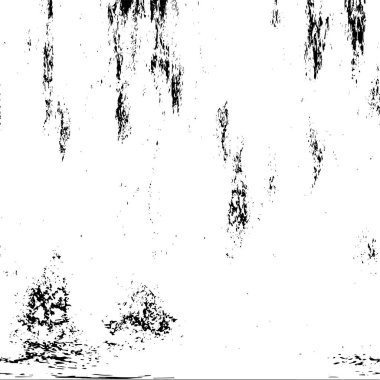 siyah ve beyaz tek renkli soyut yıpranmış arka plan