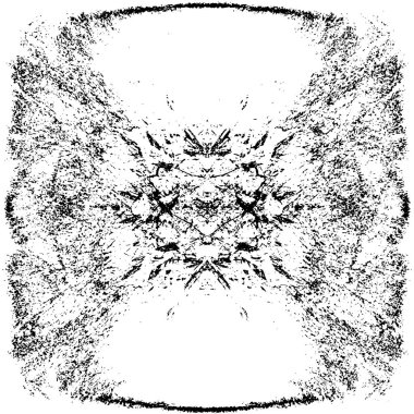 siyah ve beyaz tek renkli soyut yıpranmış arka plan