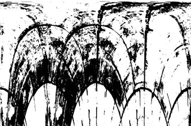 siyah ve beyaz tek renkli soyut yıpranmış arka plan