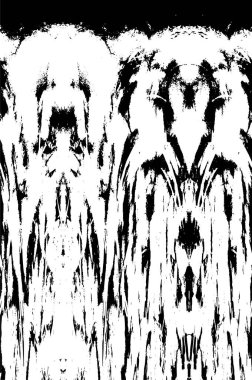 siyah ve beyaz tek renkli soyut yıpranmış arka plan