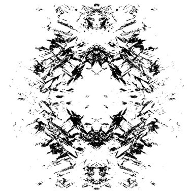 siyah ve beyaz tek renkli soyut yıpranmış arka plan