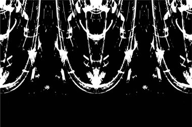 siyah ve beyaz tek renkli soyut yıpranmış arka plan