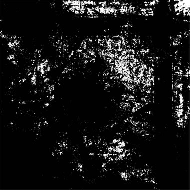 siyah ve beyaz tek renkli soyut yıpranmış arka plan