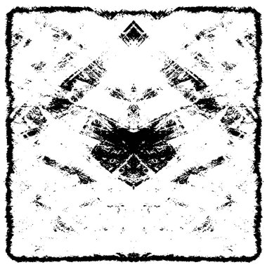 siyah ve beyaz tek renkli soyut yıpranmış arka plan