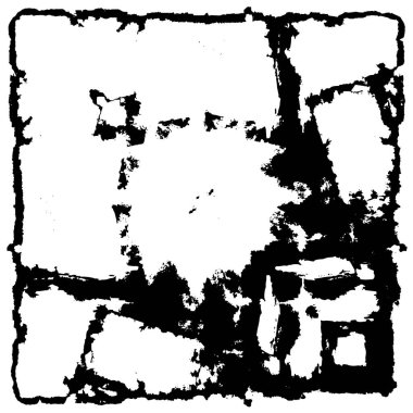 siyah ve beyaz tek renkli soyut yıpranmış arka plan