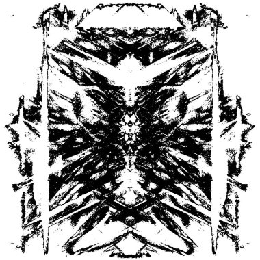 siyah ve beyaz tek renkli soyut yıpranmış arka plan