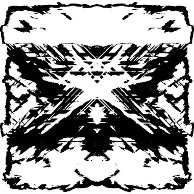 siyah ve beyaz tek renkli soyut yıpranmış arka plan