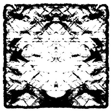 siyah ve beyaz tek renkli soyut yıpranmış arka plan