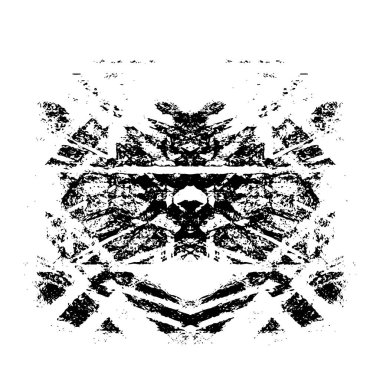 siyah ve beyaz tek renkli soyut yıpranmış arka plan