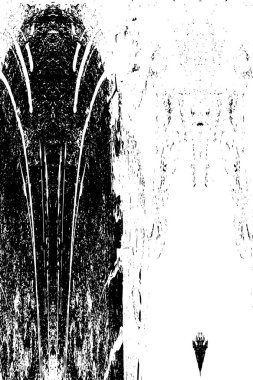 siyah ve beyaz tek renkli soyut yıpranmış arka plan